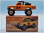 Ford 4 x 4 Open Back Truck 1
