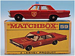 Ford Galaxie Fire Chief Car 1