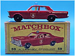 Ford Galaxie Fire Chief Car 1