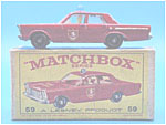 Ford Galaxie Fire Chief Car 1