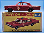 Ford Galaxie Fire Chief Car 1b