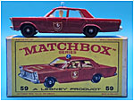 Ford Galaxie Fire Chief Car 1