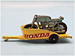 Honda Motorcycle and Trailer 1